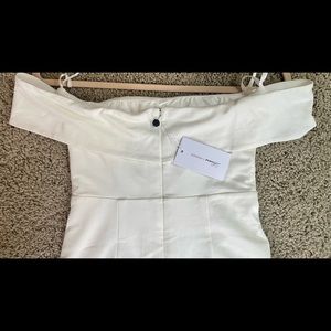 Size Small Lovers &+ Friends Cream/White Jumpsuit NEVER BEFORE WORN!